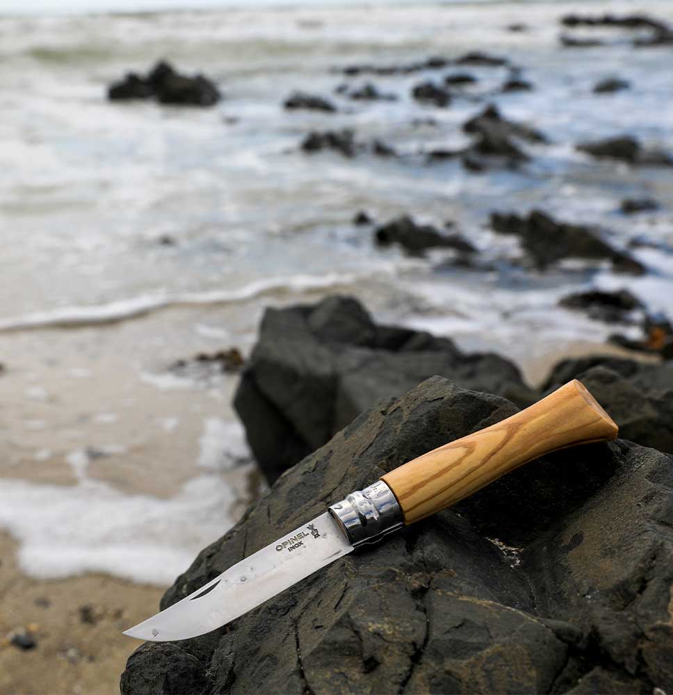 Lommekniv No8 Oliventræ