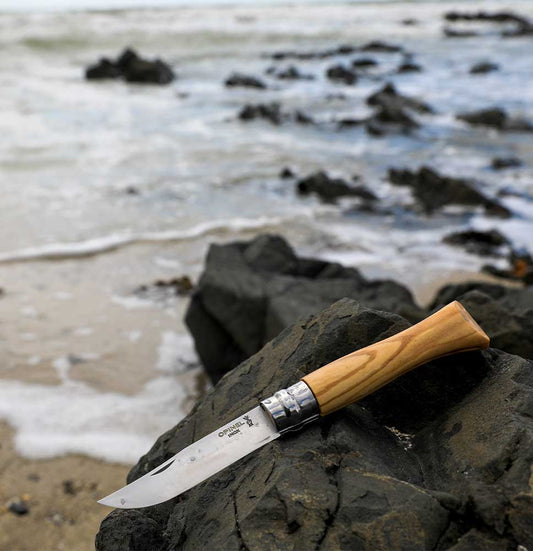 Lommekniv No8 Oliventræ