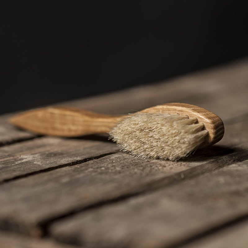 Påføringsbørste Egetræ Lys