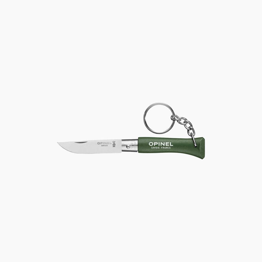 Kniv med Nøglering Khaki No4