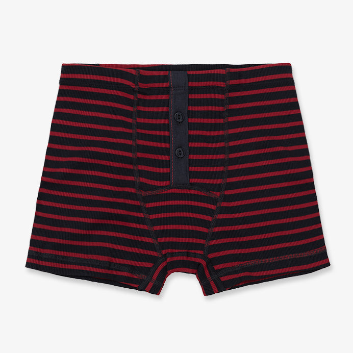 Albar Boxer | breton stripe deep marine/red