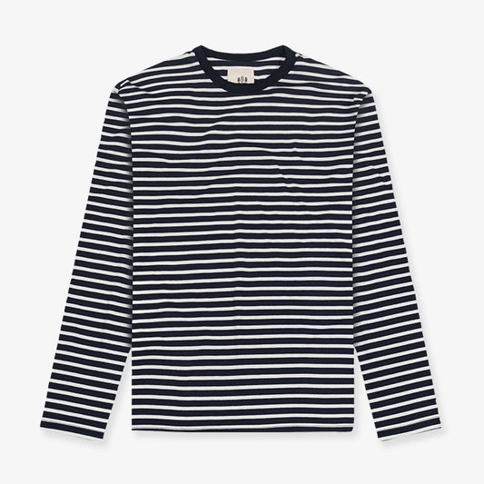 Tee Shirt Joritz | breton stripe deep marine