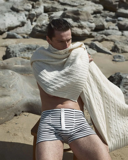 Albar Boxer | breton stripe blue