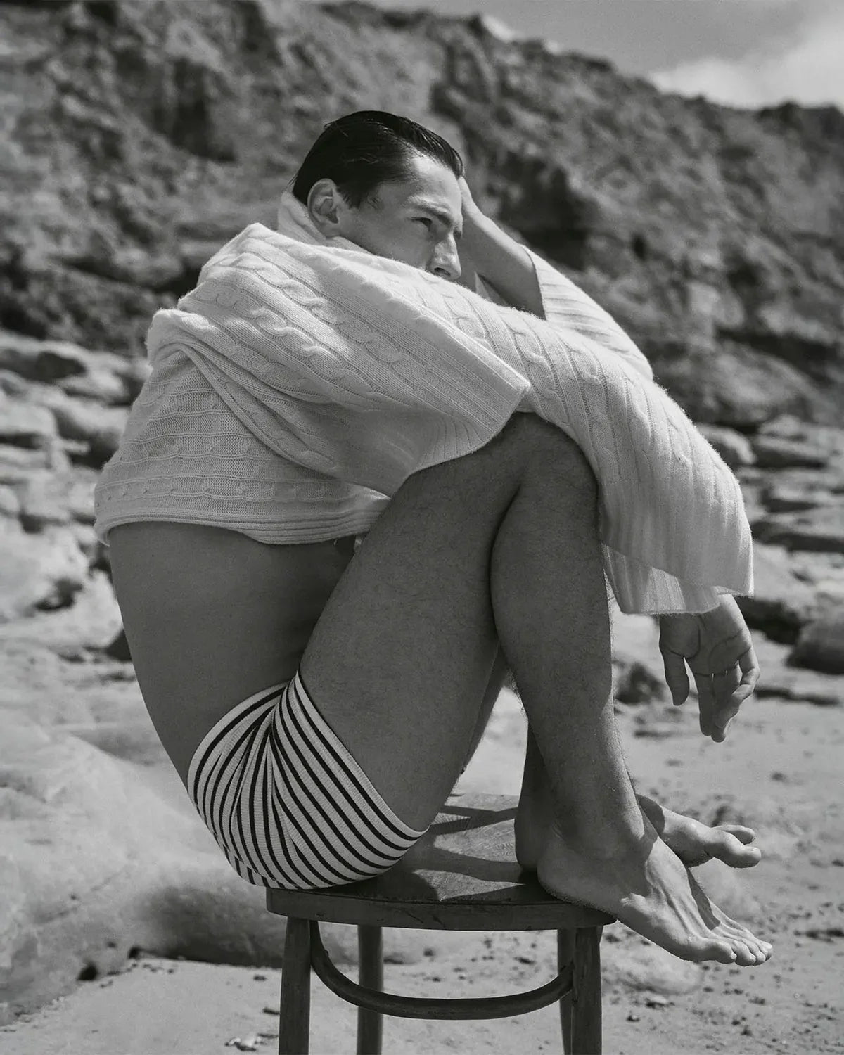 Albar Boxer | breton stripe blue