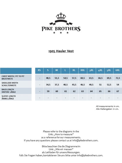 1905 Hauler vest | owen brown