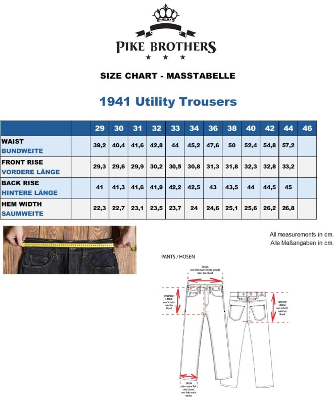 1941 Utility Trousers Tarawa
