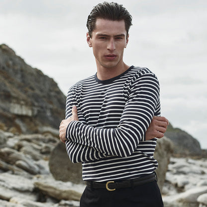 Tee Shirt Joritz | breton stripe deep marine
