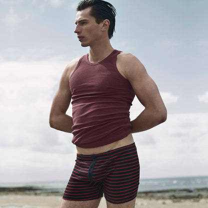 Albar Boxer | breton stripe deep marine/red