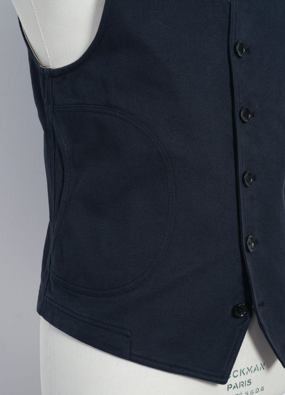Knud Workwear Waistcoat | Dark Navy