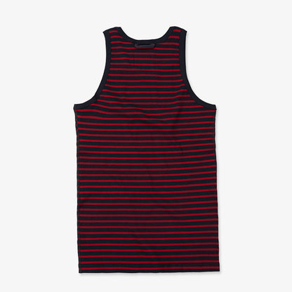 Tank top Gari | breton stripe deep marine/red