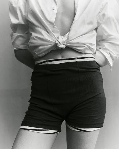 Jone Boxer | breton stripe natural/marine