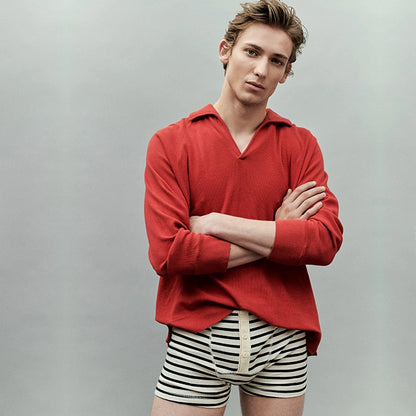 Albar Boxer | Breton stripe natural/marine