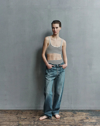 Nille Bra | breton stripe natural/marine