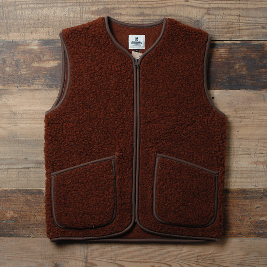 Coldbreaker vest | rødbrun