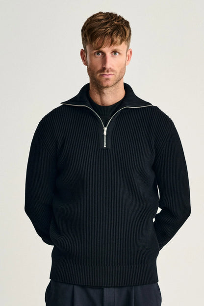 Fender | kort lynlås | navy blue