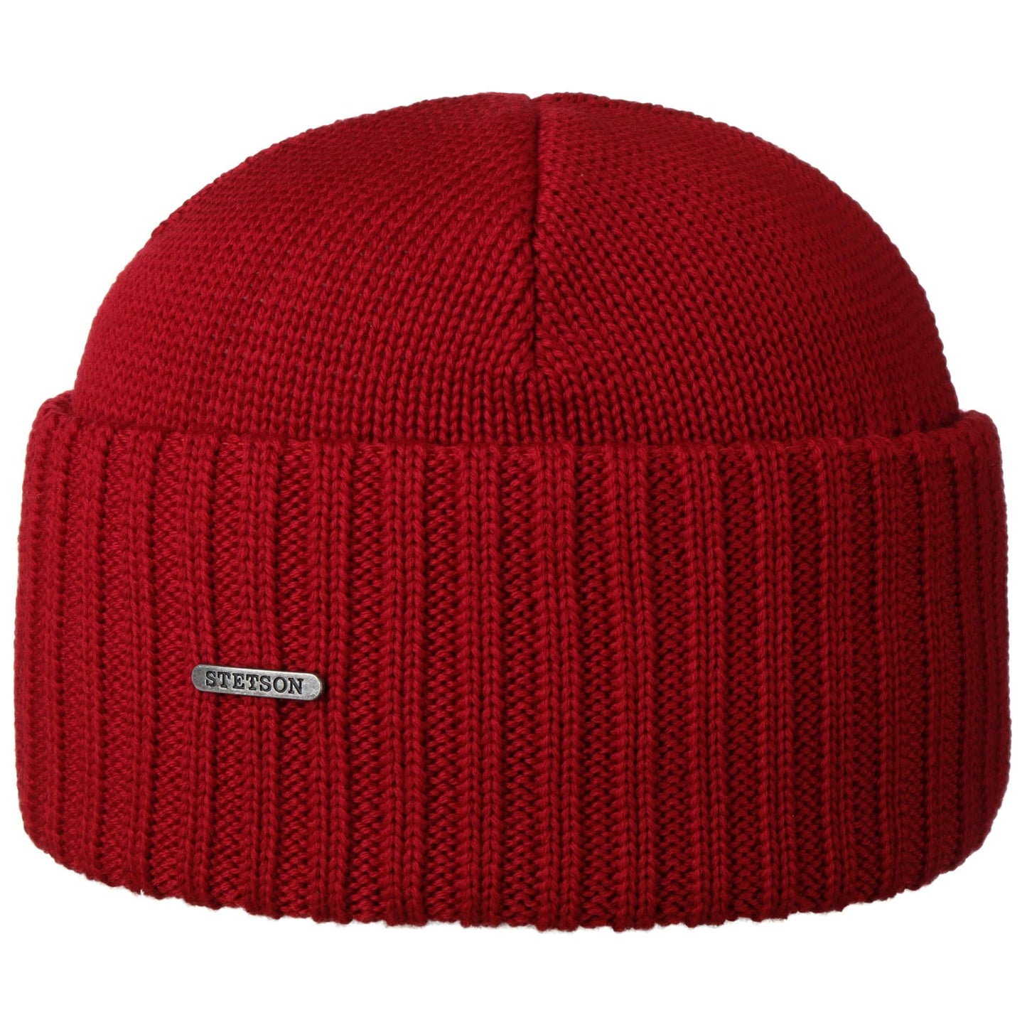 Beanie Merino | rød