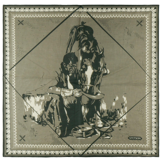 Bandana 65x65 | last drop grøn
