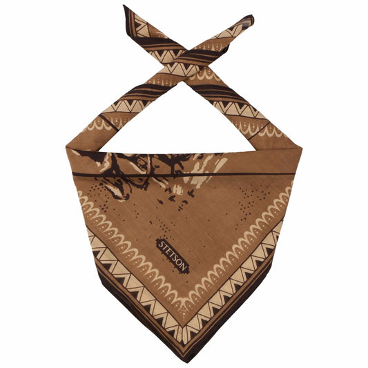 Bandana 65x65 | last drop brun