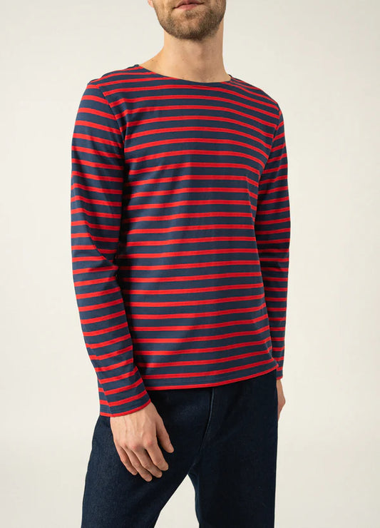 Minquiers unisex t-shirt | marine/tulipe