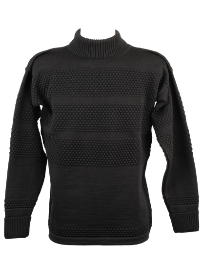 Fisherman | høj hals | navy blue