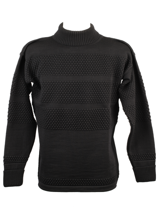 Fisherman | høj hals | navy blue