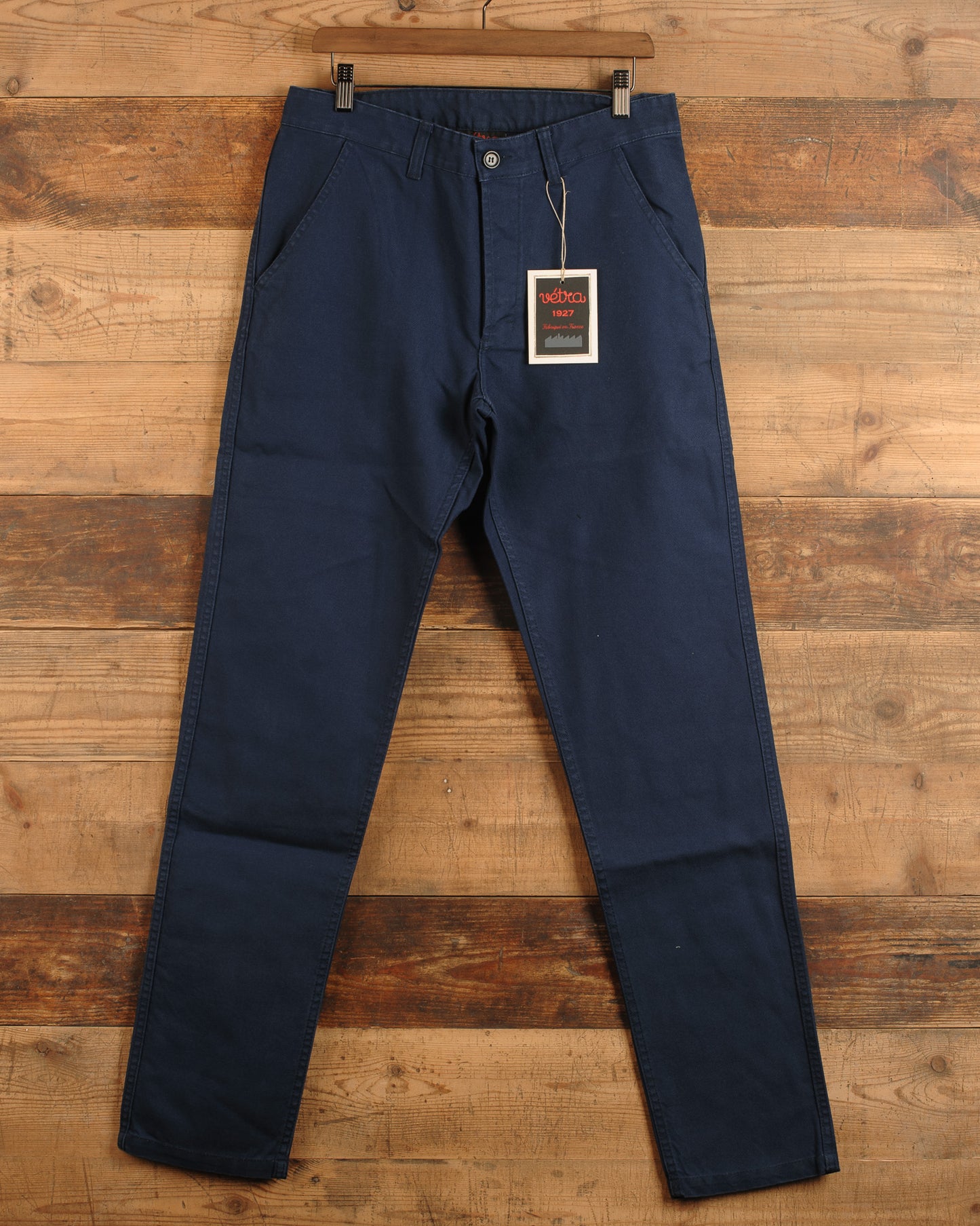Trousers | organic twill navy 1G55/264N