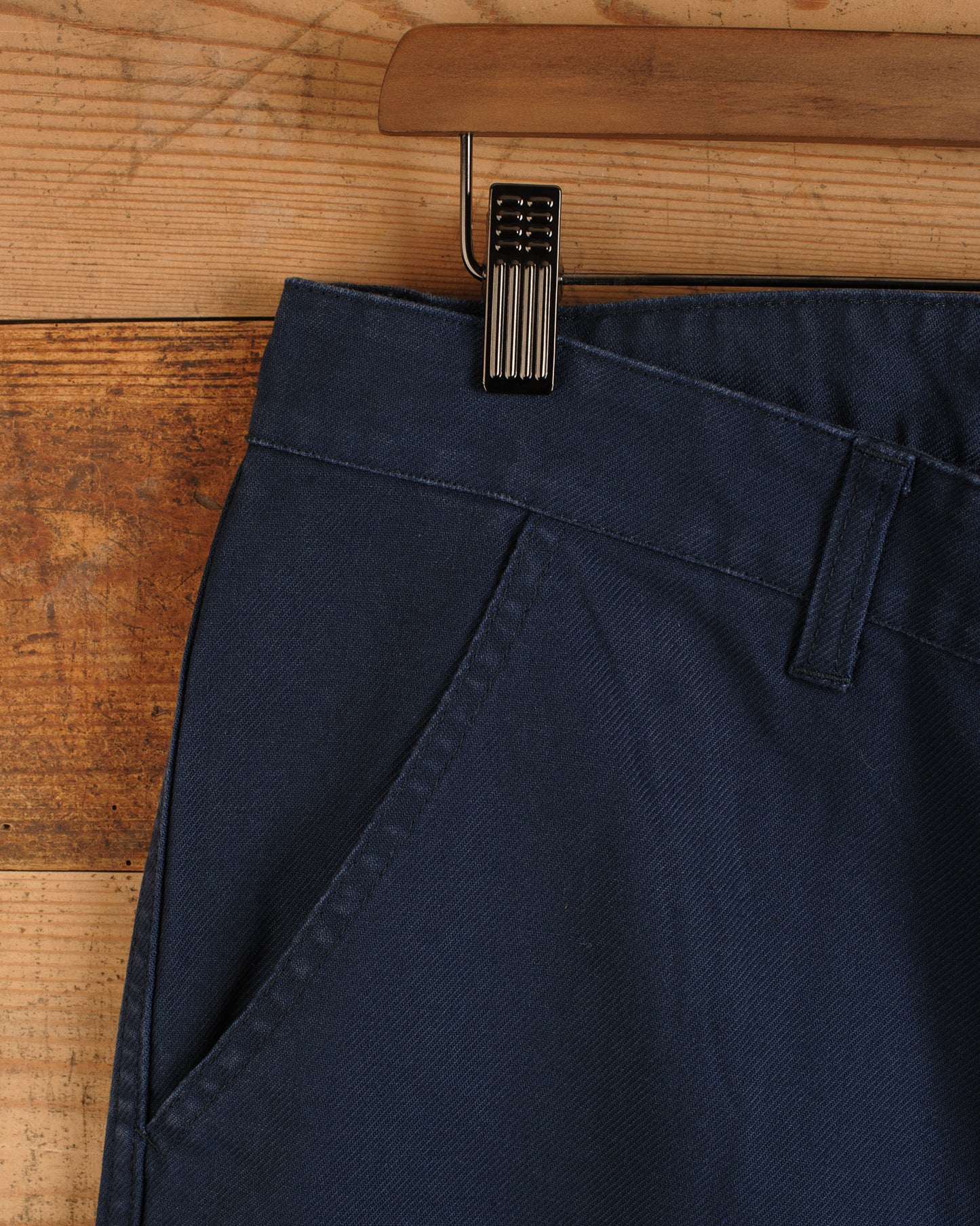 Trousers | organic twill navy 1G55/264N