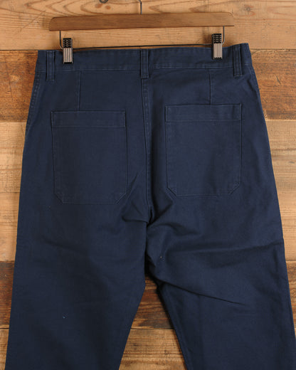 Trousers | organic twill navy 1G55/264N