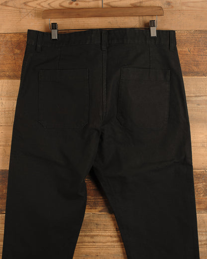 Trousers | organic twill black 1G50/264N
