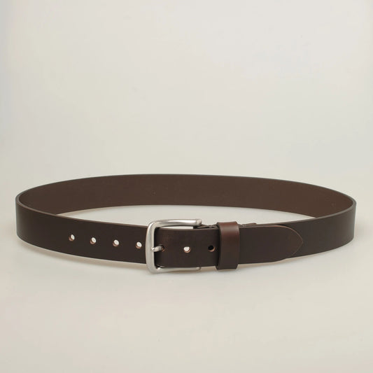 40mm Full grain brun | Flintholm satin