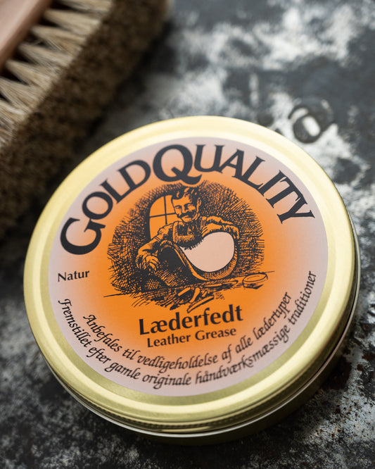 Gold Quality Læderfedt 190ml - Natur