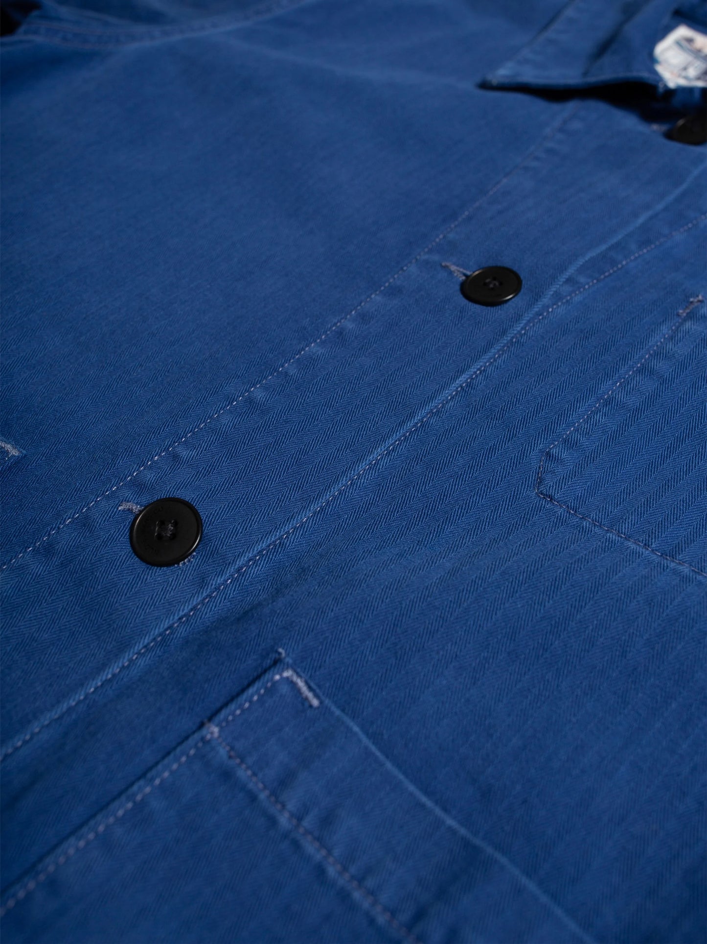 Lovis Herringbone Jacket | blue