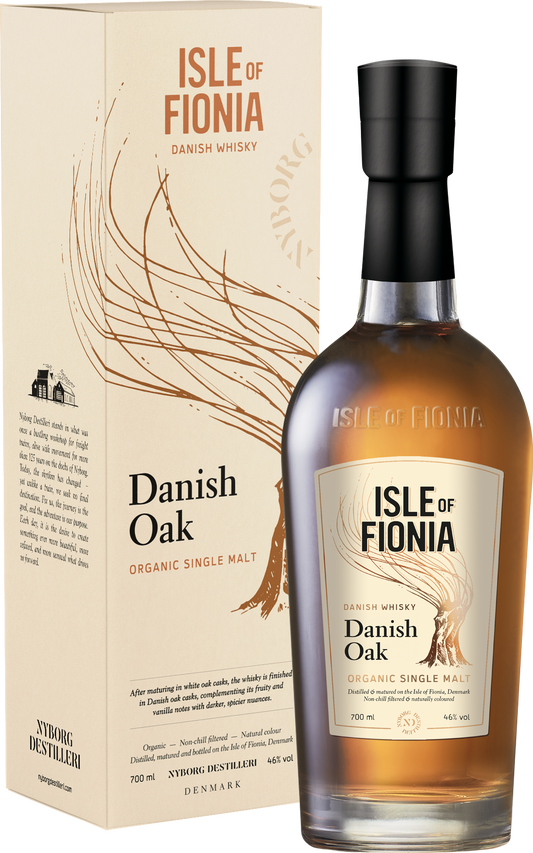Isle of Fionia | DANISH OAK | Single Malt Danish Whisky 46% alk./vol. 700 ml.