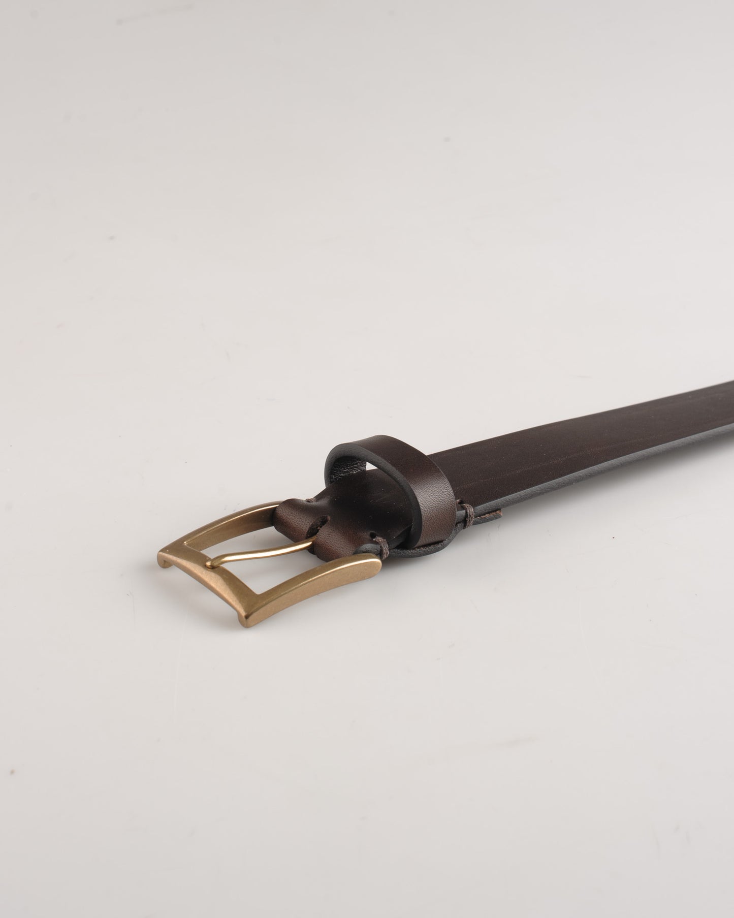 40mm Oily brun | Egeskov antik messing