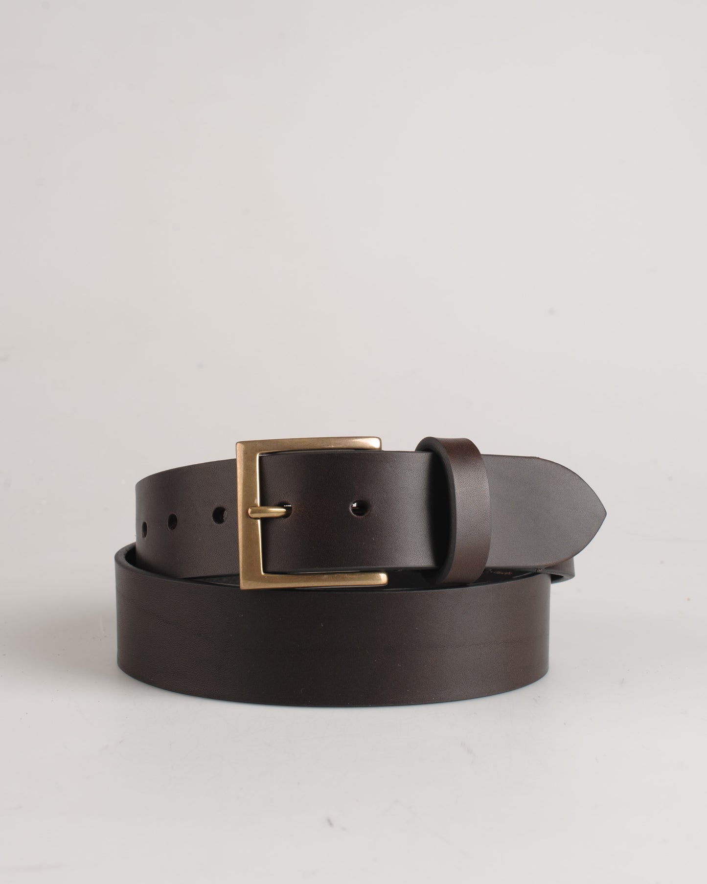 40mm Oily brun | Egeskov antik messing