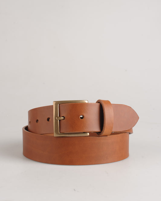 40mm Oily cognac | Egeskov antik messing