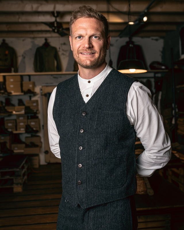 1937 Roamer vest | glasgow grey