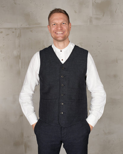 1905 Hauler vest | owen blue