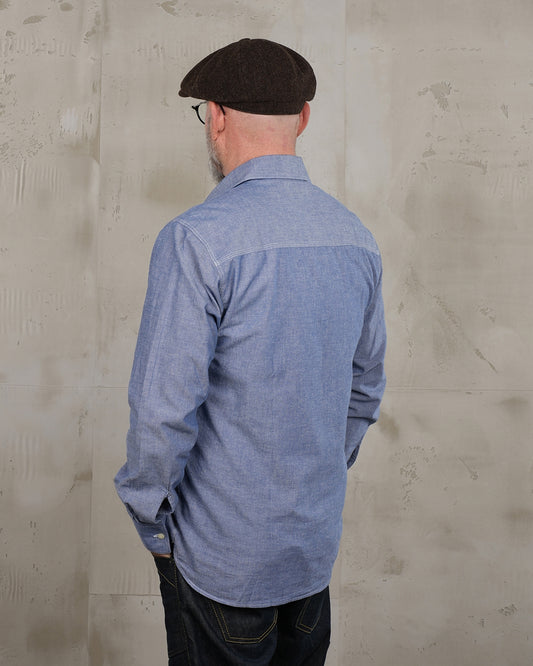 1937 Roamer Shirt | blue chambray