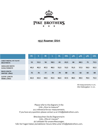 1937 Roamer Shirt | blue chambray