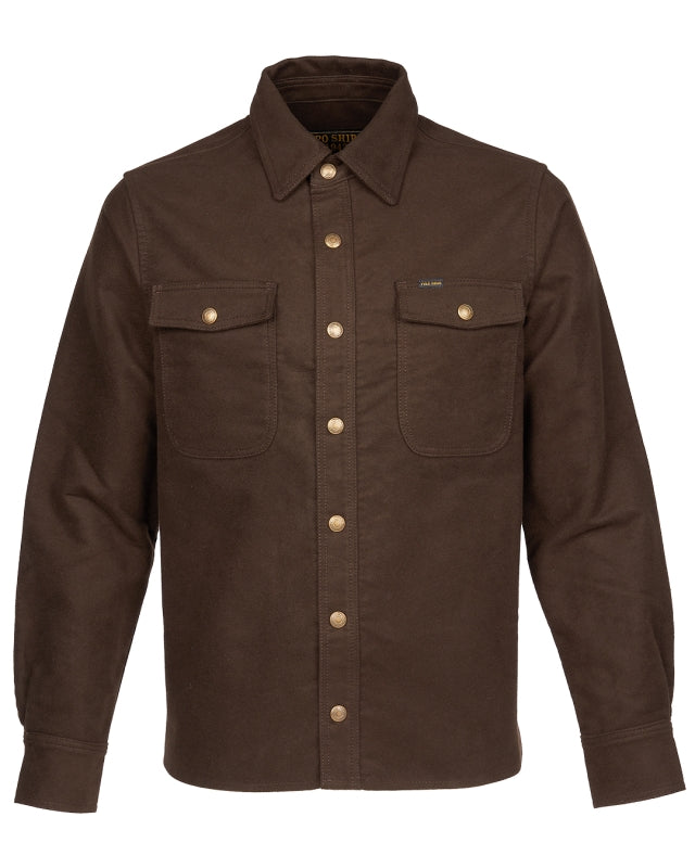 1943 CPO Shirt Moleskin | soil brown