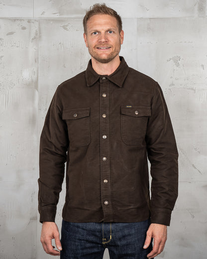 1943 CPO Shirt Moleskin | soil brown