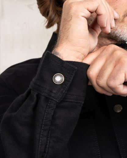 1943 CPO Shirt Moleskin | sulphur black