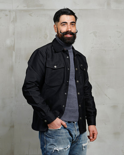 1943 CPO Shirt | waxed navy