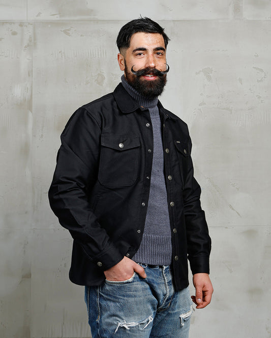 1943 CPO Shirt | waxed navy