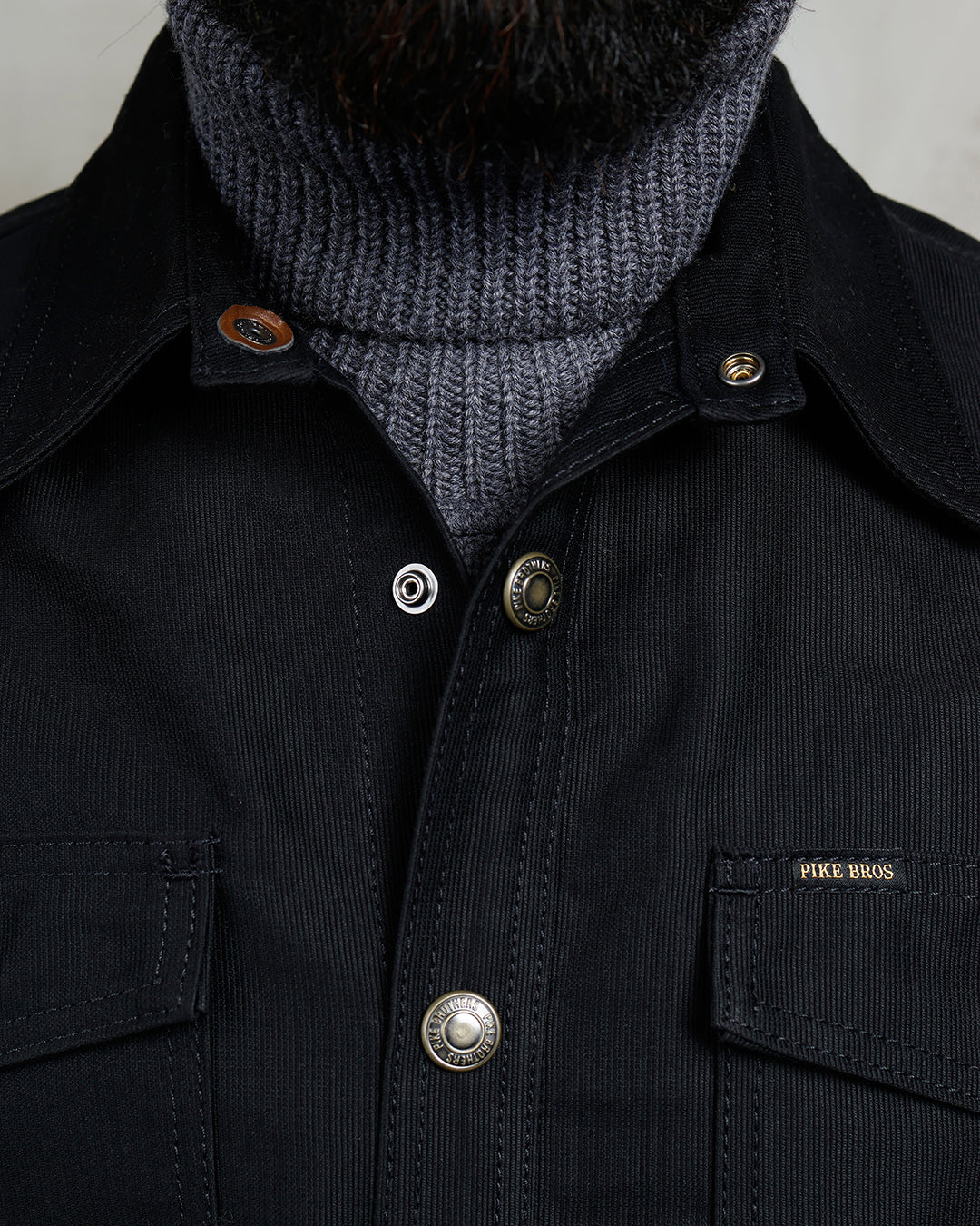 1943 CPO Shirt | waxed navy