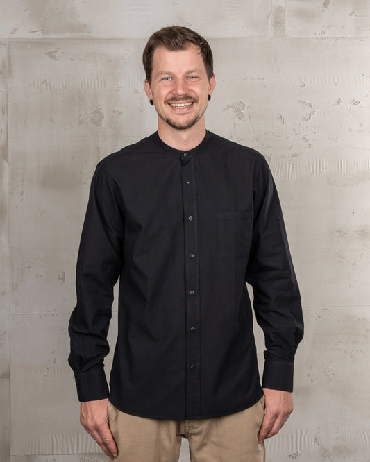 1923 Buccanoy Shirt | black chambray