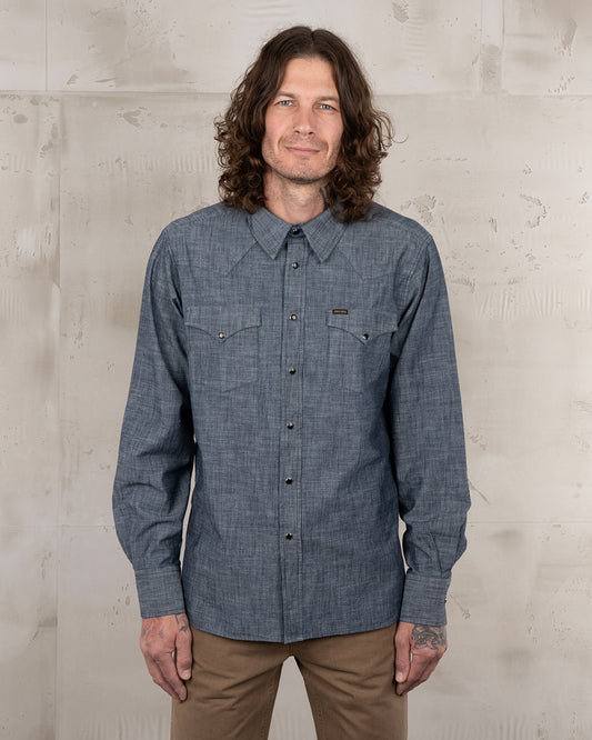 1952 rider shirt | huba blue