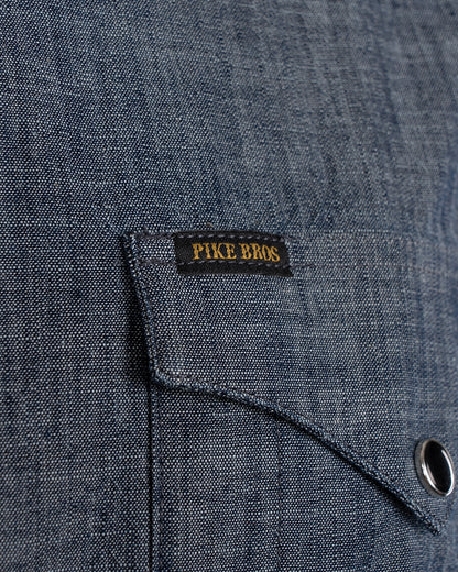 1952 rider shirt | huba blue
