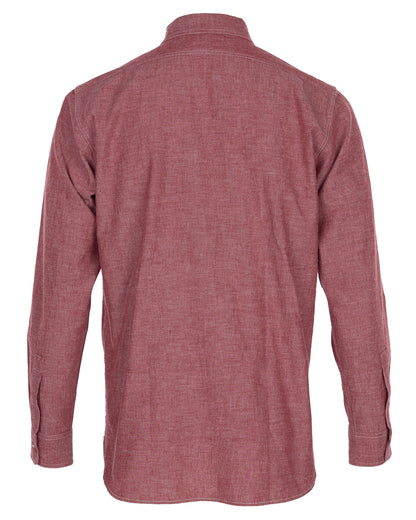 1940 USN Chambray Shirt | harbor red